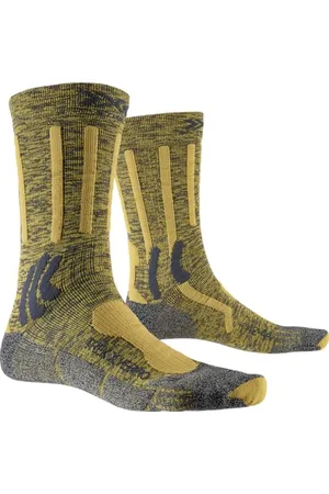 X Bionic X-Socks Trek X Merino Chaussette Randonnée Gris Unisex Taille 45-47