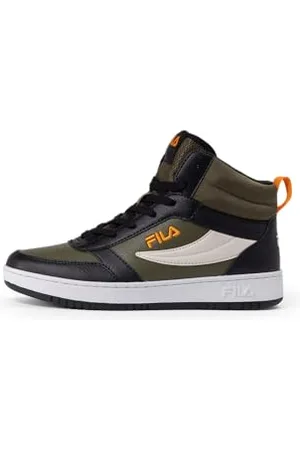 Fila REGA NF Mid Teens Basket, Olive Night-Black, 39 EU