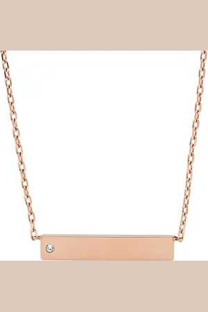 Fossil Collier Pour Femmes, 40.6 Cm De Longueur, 5.1 Cm D
