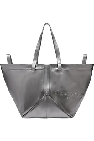 liebeskind Liebeskind Sac Cabas L 410 / Elvira Shopper L en Pierre argentée, Courses Femmes