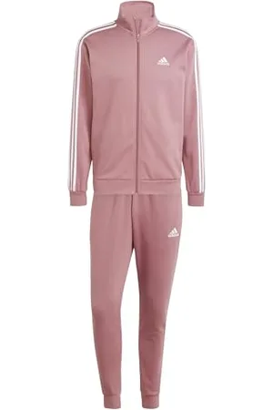 adidas Homme Basic 3-Stripes Fleece Track Suit, , L Short
