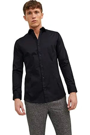 JACK & JONES 12097662 - Chemise habillée - Taille Normale - Manches Longues - Homme - - 38 (Taille Fabricant: S)