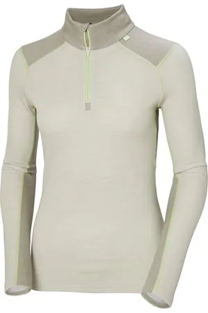 Helly Hansen Aux femmes W Lifa Merino Midw 1/2 Zip S Bleu
