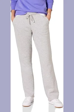 Amazon Pantalon de Survêtement en Polaire Coupe Standard Jambe Droite (Grandes Tailles Disponibles) Femme, , S