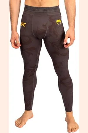 Venum UFC Fusion Fight Week Leggings Performance pour Hommes - Marron Terrestre - XL