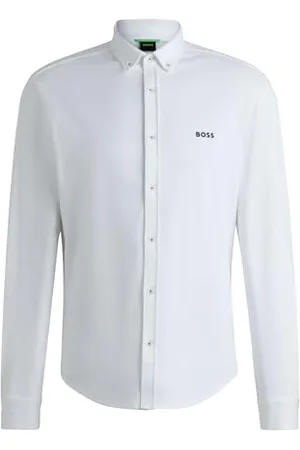HUGO BOSS Hommes B Motion Chemise Regular en Coton Infroissable