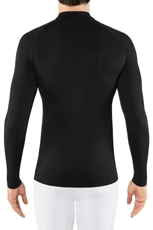 Falke Warm Tight Fit Zip M L/S SH Couche de Base supérieure Mixte Enfant, , S