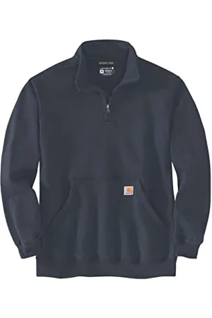Carhartt Loose Fit Midweight Quarter Zip Mock Neck Sweatshirt, Maillot de survêtement pour des Hommes,