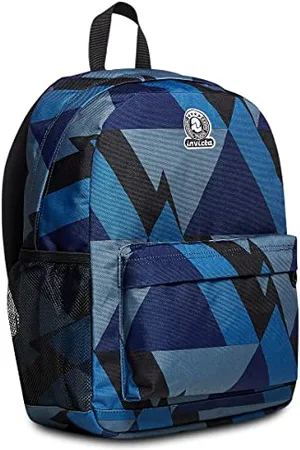 Invicta Ollie Single-Compartment Backpack, Blue Mountain, Blue, School & Leisure