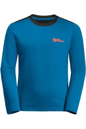 Jack Wolfskin ACTAMIC Longsleeve K, Manche Longue Enfants Unisexes,