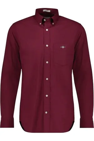 GANT Reg Poplin T-Shirt Chemise, , S Hommes