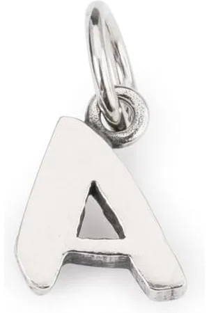 Trollbeads TAGBE-20296 Pendentif lettre pour bracelet, chaîne, porte-clés, idée cadeau, argent sterling, TAGBE-20270, taille unique, Argent sterling, Pas de gemme