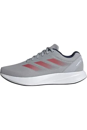adidas Mixte Duramo RC Running Shoes Chaussures de Course, Halo Silver/Pure Ruby/Dark Blue, 36 2/3 EU