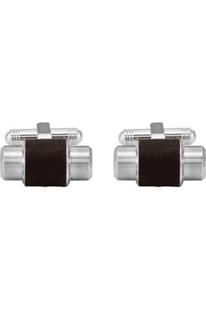 Emporio Armani Boutons de manchette Homme Acier Inoxydable EGS3137040, taille unique, Acier inoxydable, Pas de gemme