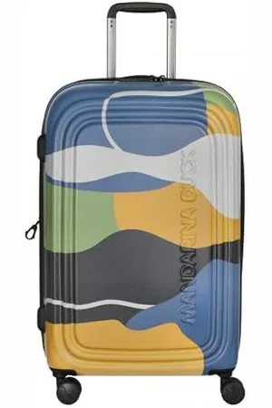 Mandarina Duck LOGODUCK + imprimé Medium EXP, , Taille Unique, Linea iconica di en policarbonato