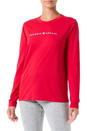 Emporio Armani Iconic Logoband Long Sleeve T-Shirt, , XL Femme