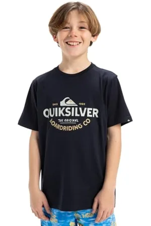 Quiksilver Garçon Ev Typed Out YTH T-Shirt, , 8 Ans EU