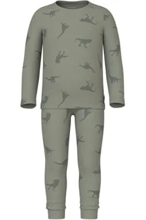 NAME IT Dino Mini Long Sleeve Pyjama 5-6 Years