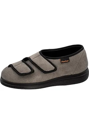 Fischer Homme Ortho Chaussons Bas, Gris (Grau 666), 42 EU