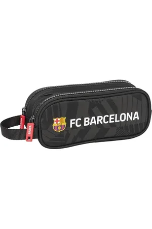 Safta F.C. Barcelone Black - Trousse double pour enfant, idéale pour les enfants d