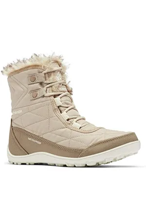 Columbia MINX SHORTY III bottes de neige imperméables Femme, Marron (Oxford Tan x Fawn), 41.5 EU