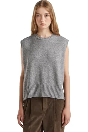 Benetton Maillot G/C S/M 126wd10ba Veste de survêtement, , M Femme