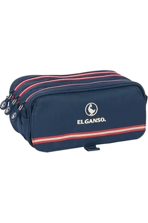 Safta EL GANSO CLASSIC Trousse triple grande trousse pour enfant, idéale pour les enfants d