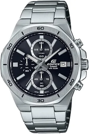 Casio Mixte Analogique-Numérique Quartz Montre avec Bracelet en Acier Inoxydable