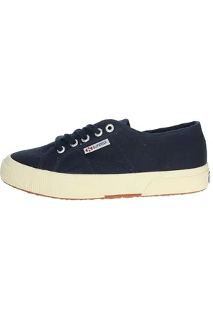 Superga 2750-Jcot Classic Baskets Mixte Enfant - ,Bleu (933 Marine), 26