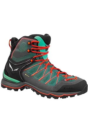 Salewa Mountain Trainer Lite Mid Gore-Tex Bottes de Randonnée Femmes, Bleu, 5