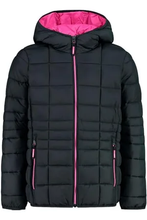 CMP Veste pour fille en nylon à capuche fixe veste pour fille en nylon à capuche fixe unisexe - Enfants et adolescents