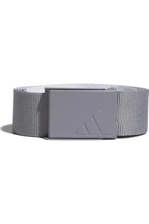 adidas Homme REVERSIBLE WEBBING BELT, Grey Three/White, One Size