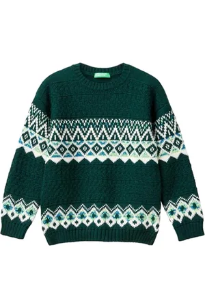 Benetton Maille G/C M/L 1176h102b Sweater, , 4 Ans Enfants et Adolescents