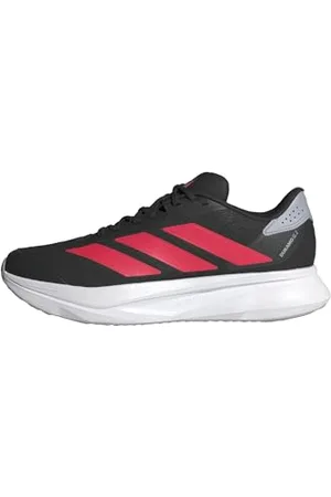 adidas Homme Duramo SL 2 Running Shoes Chaussures de Course, Core Black/Lucid Red/Halo Silver, 39 1/3 EU