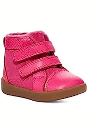 UGG Garçon Unisex Kinder Baby I BÉBÉ RENNON II, Berry, 16 EU - 0/1 - XS - 0-6 M