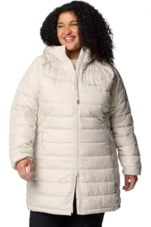 Columbia Powder Lite 2 Veste mi-Longue Doudoune, Pierre foncée, M Femme
