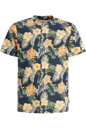 JACK&JONES JUNIOR Jjchill AOP Tee SS Crew Neck JNR T-Shirt, , 140 cm Garçon