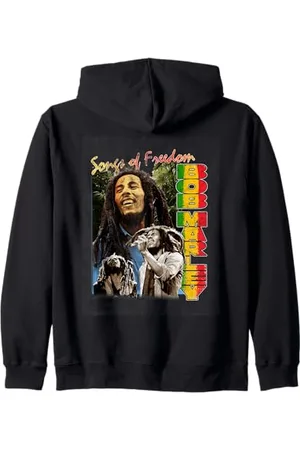 Bob Marley Freedom Vintage Reggae Musique par Rock Off Sweat à Capuche