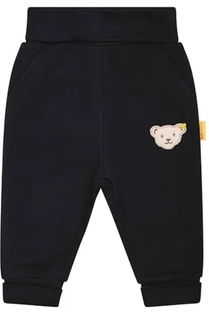 Steiff Classic Pantalon décontracté, Navy, 56 Mixte bébé