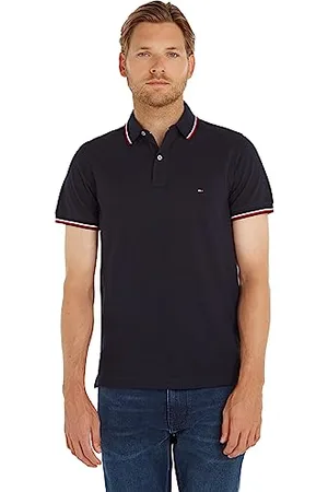 Tommy Hilfiger Polo Homme Core Tommy Tipped Slim-Fit Polo, , XS