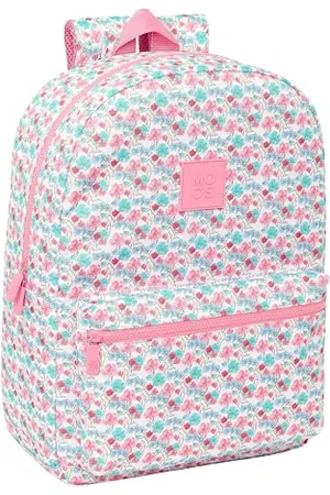 Safta Moos Flores - Sac à dos pour ordinateur portable 15,6", idéal pour différents âges, confortable et polyvalent, qualité et résistance, 32 x 14 x 43 cm, couleur , , Estándar
