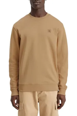 Scotch&Soda Essential Badge Crew Sweat Maillot de survêtement, , M Homme