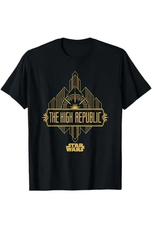 STAR WARS High Republic Large Gold Badge T-Shirt