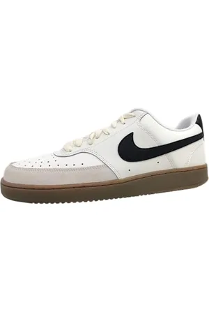 Nike Homme Court Vision Lo Sportswear Shoe, Sail/Black-Lt Orewood BRN-White, 40 EU