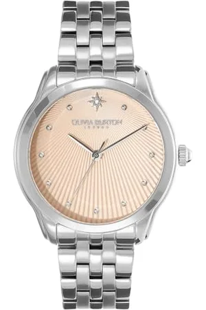 Olivia Burton Analogue Quartz Watch for Women Starlight Collection with Stainless Steel Bracelet