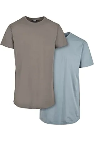Urban classics Pre-Pack Shaped Long Tee 2-Pack T-Shirt, , S Homme