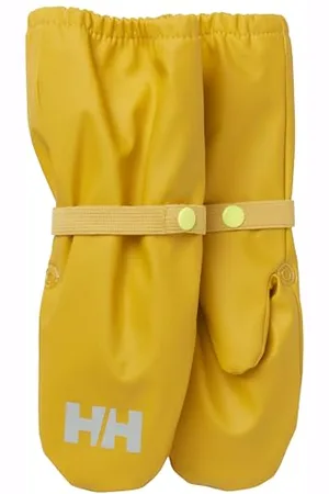 Helly Hansen Enfants Unisexe K Bergen Fleece Pu Mittens 5 Vert jaunâtre