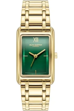 Olivia Burton Analogue Quartz Watch for Women Grove Collection with Stainless Steel Bracelet