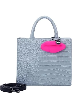 Buffalo Big Boxy Collection Croco , Sac de Courses Femme