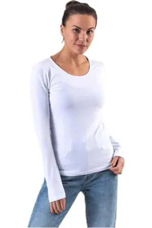 ONLY Onllive Love Life L/s Oneck Top Noos JRS T-Shirt, , L Femme